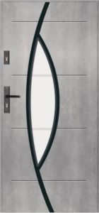 Šiltos lauko durys Arctica doors.