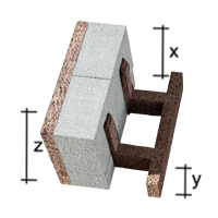 ISOTEX blokeliai